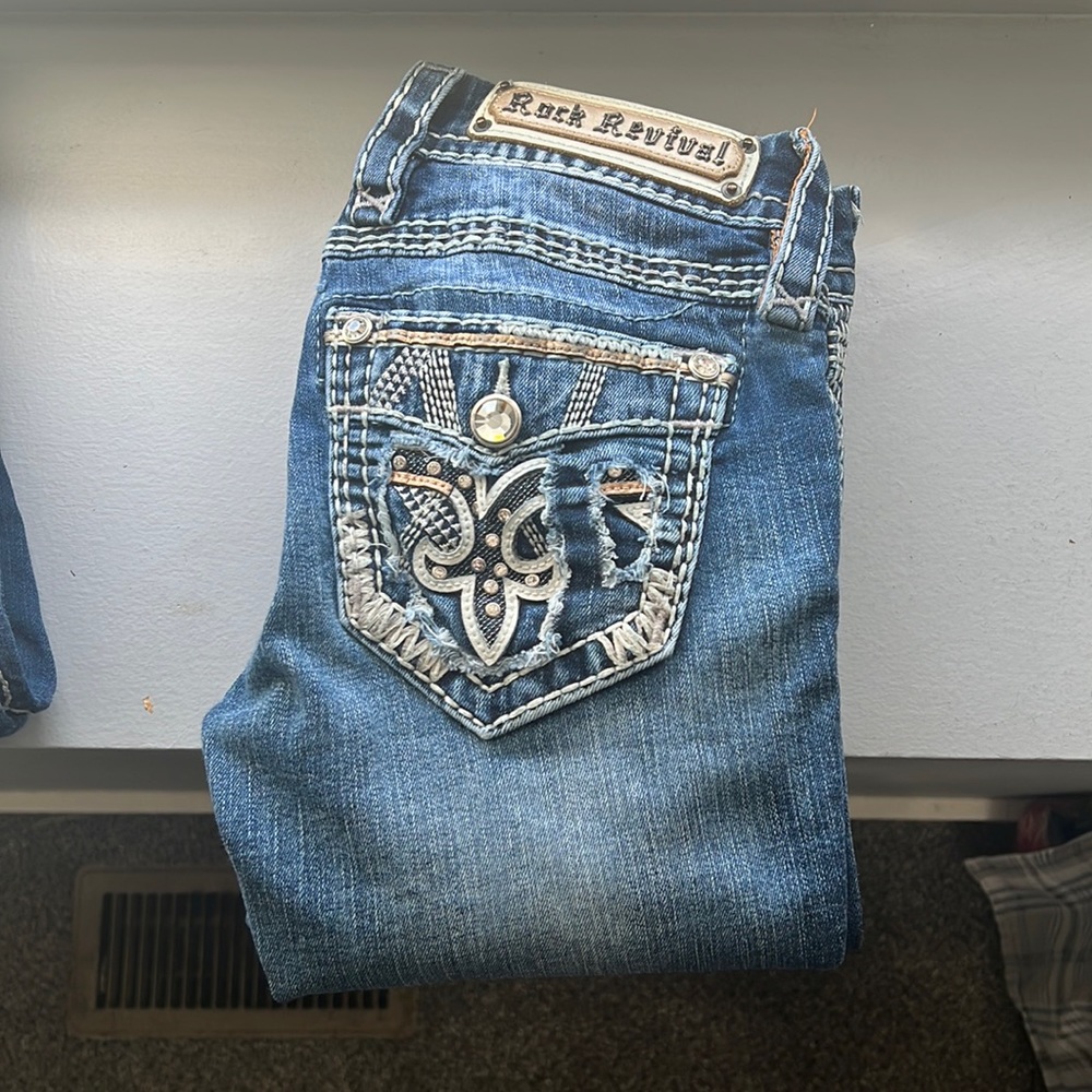 Rock Revival Size 24 skinny jeans